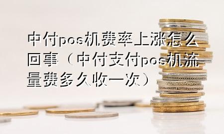 中付pos机费率上涨怎么回事（中付支付pos机流量费多久收一次）