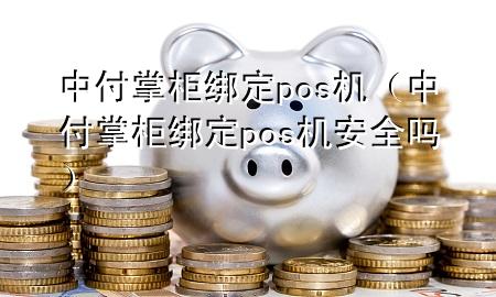 中付掌柜绑定pos机（中付掌柜绑定pos机安全吗）