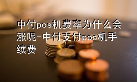 中付pos机费率为什么会涨呢-中付支付pos机手续费